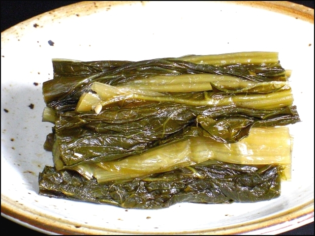 信州味噌 野沢菜味噌漬け